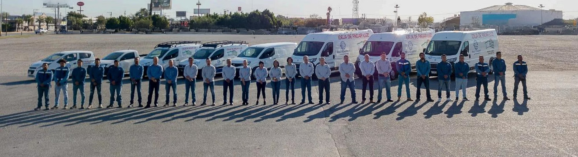 Equipo técnico Bolt Energy en campo